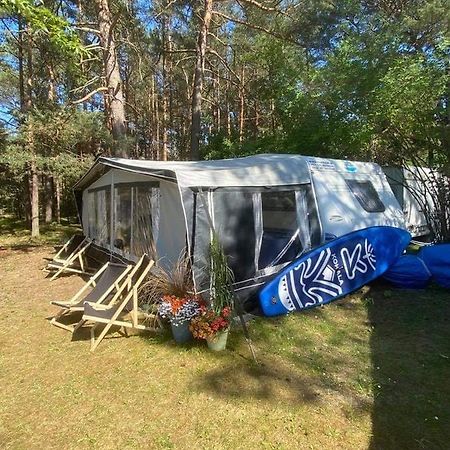 ホテル Przyczepa Abordaz Na Campingu Kormoran ヘル エクステリア 写真